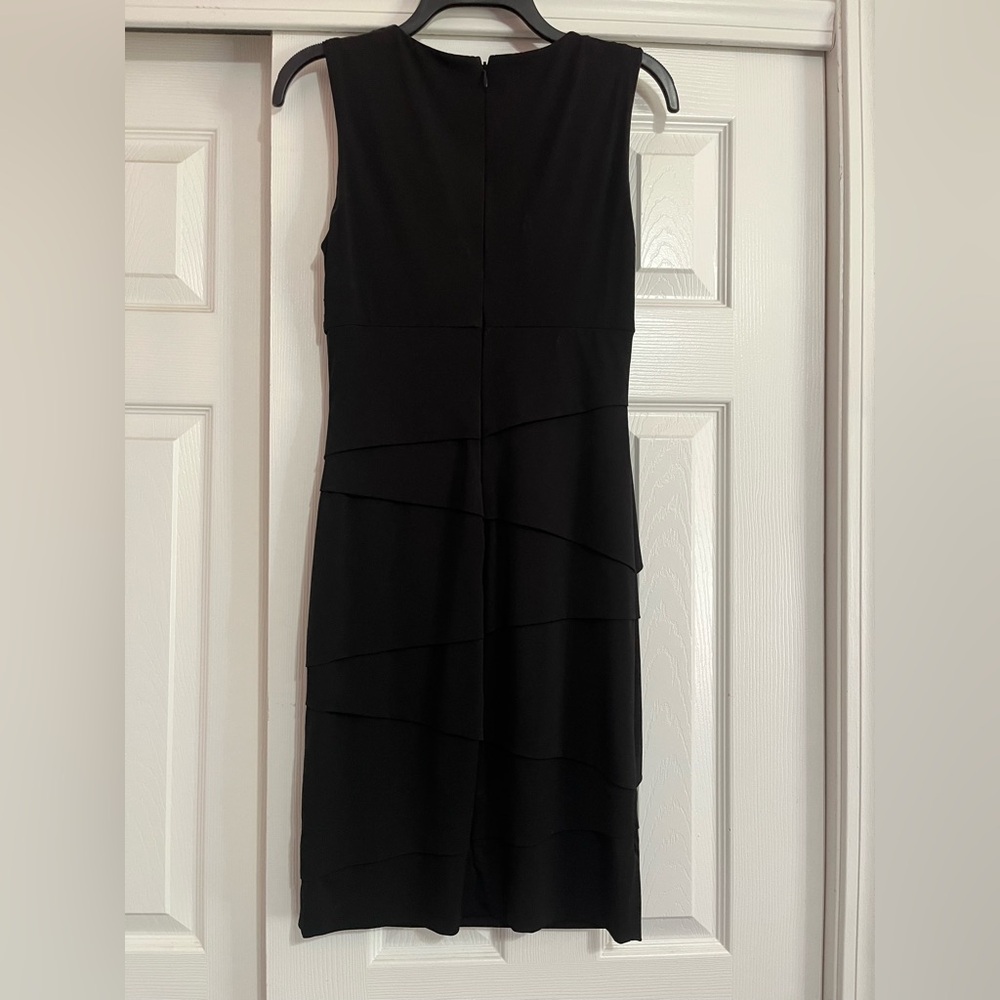 White House Black Market Women’s Black Sleeveless Dress – Size 6 - Picture 2 of 5